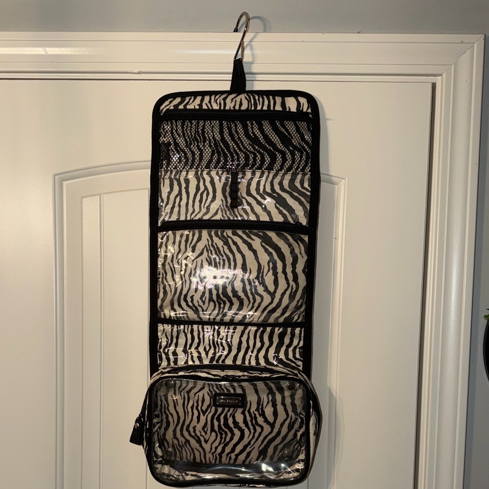 Vera Bradley Black Quilted Cosmetic Bag - Picture 3 of 3